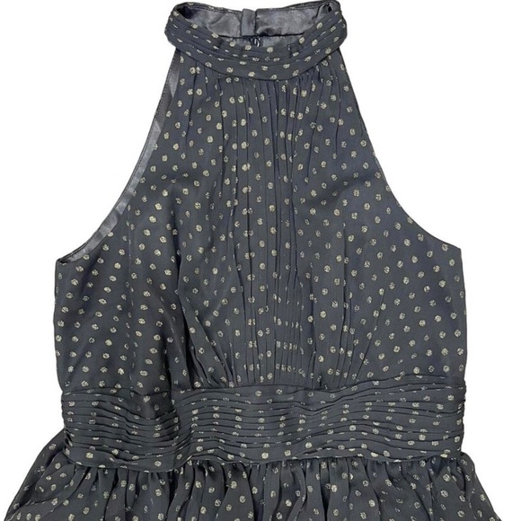 Mac Duggal 49510 Tiered Skirt Polka Dot Dress NEW with tag just needs a zipper - Picture 3 of 9